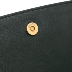 Small Quilted Calfskin Enchained Flap