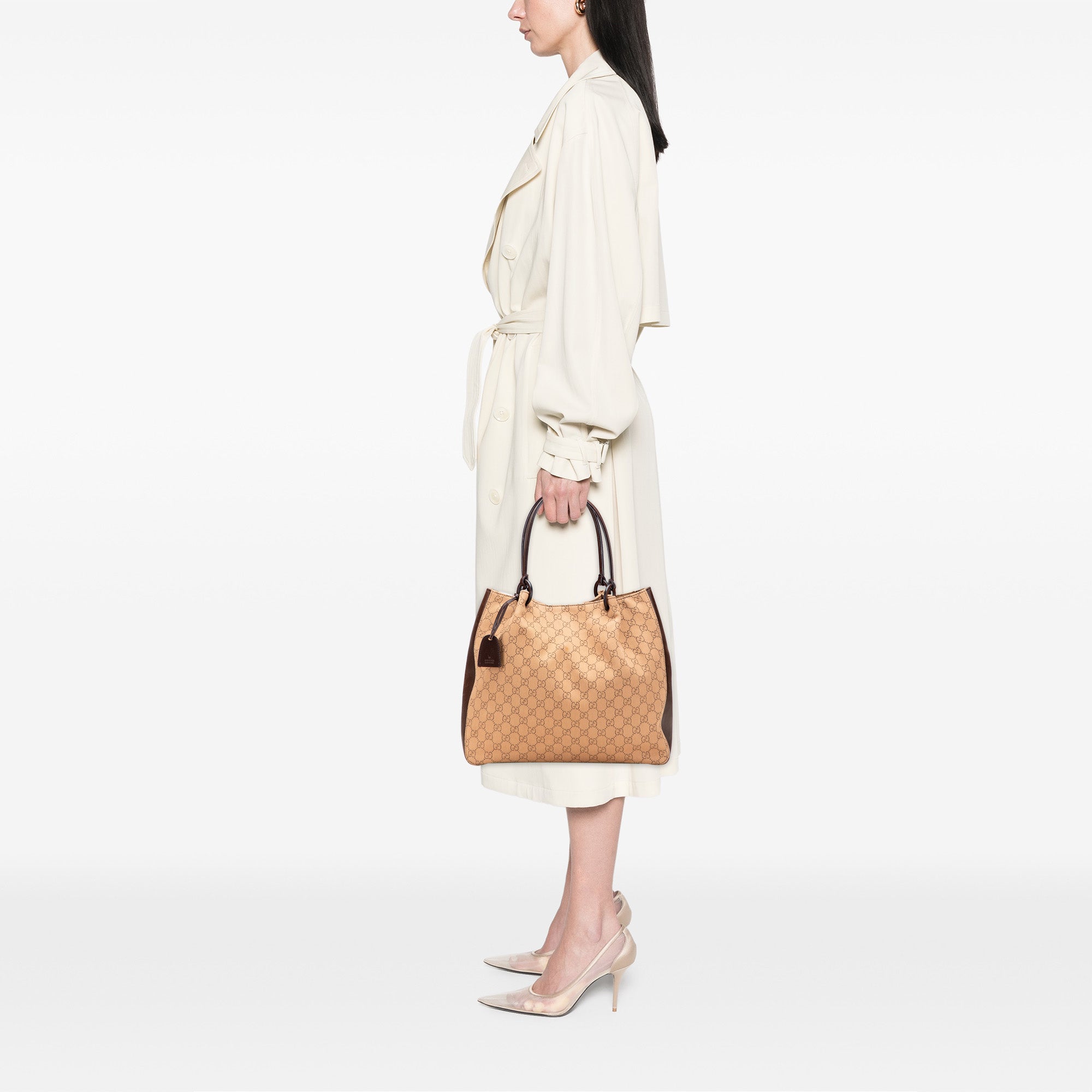 GG Denim Tote
