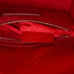 Mini Patent Cannage Lady Dior