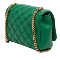 Small Quilted Nappa Medusa Chain Crossbody