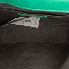 Small Quilted Nappa Medusa Chain Crossbody