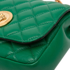 Small Quilted Nappa Medusa Chain Crossbody