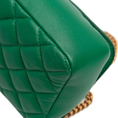 Small Quilted Nappa Medusa Chain Crossbody