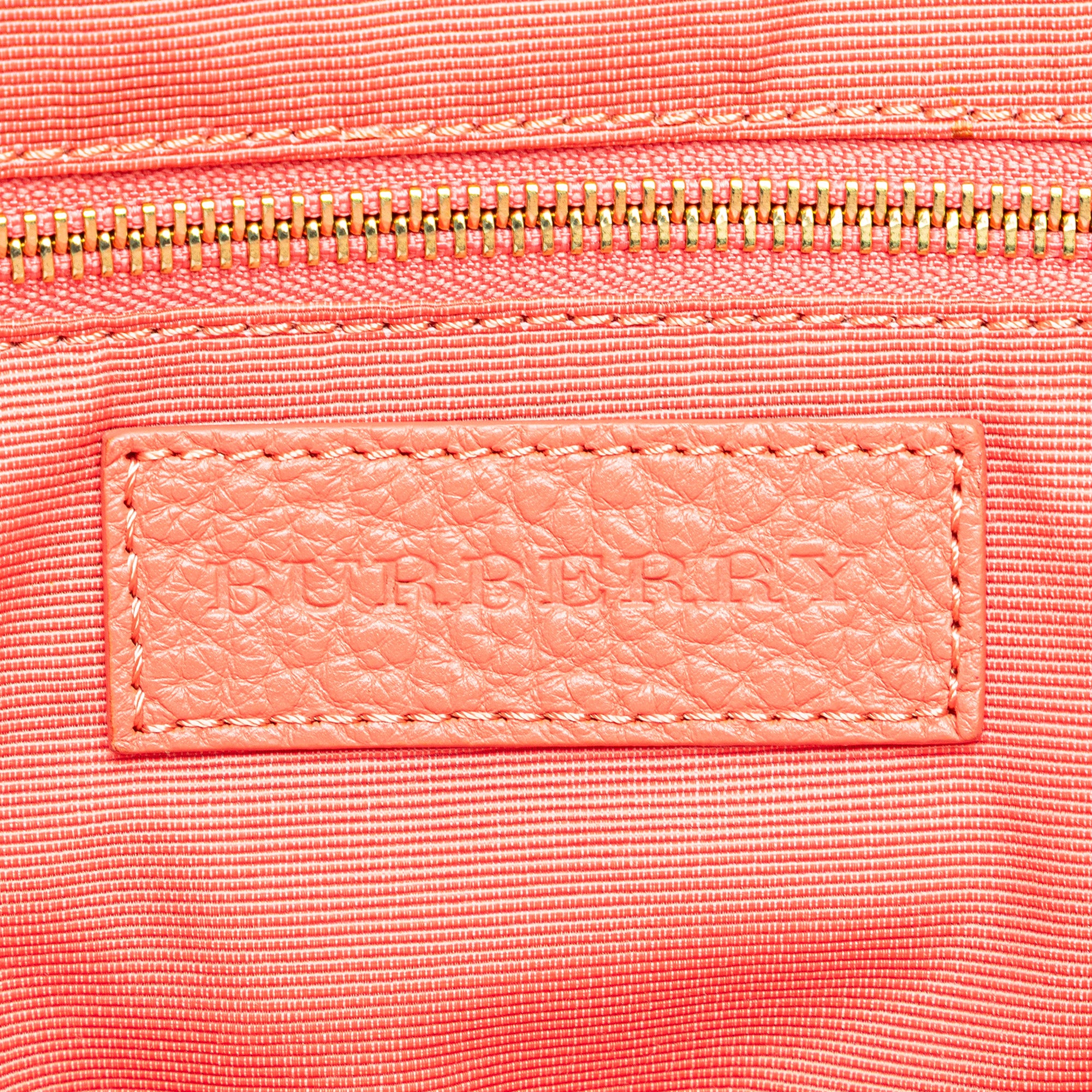 Small Heritage Grain Check Embossed Orchard Bowling Bag
