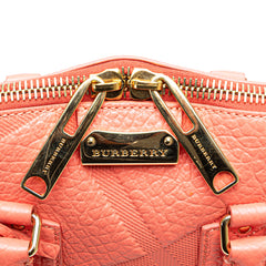 Small Heritage Grain Check Embossed Orchard Bowling Bag