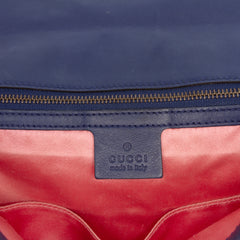 Medium GG Marmont Matelasse Velvet Flap Crossbody