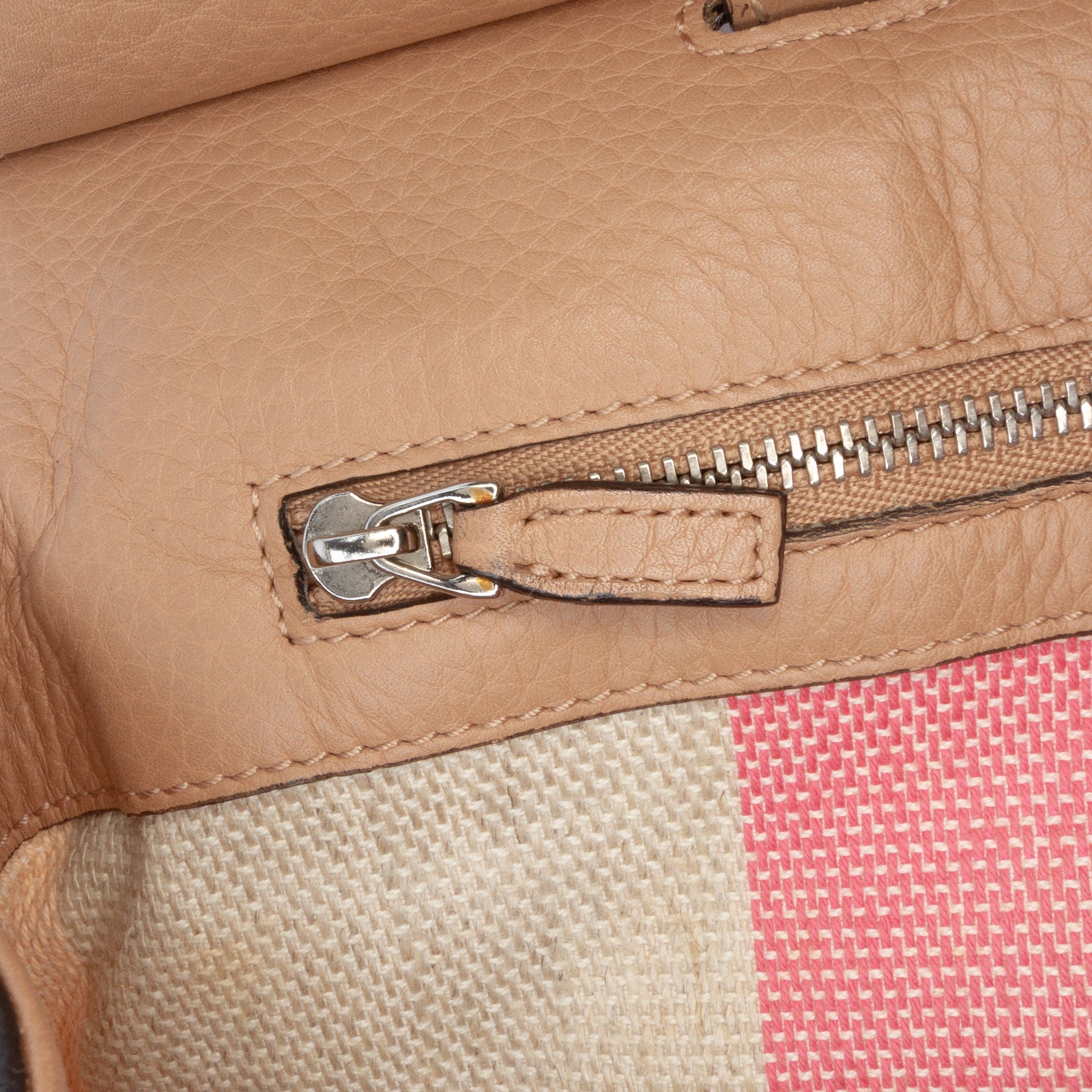 Medium Leather Bamboo Daily Satchel