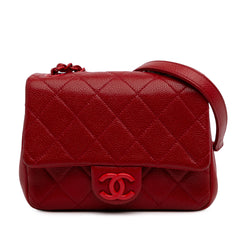 Mini Square Caviar Incognito Flap