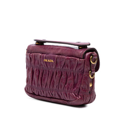 Mini Nappa Gaufre Satchel