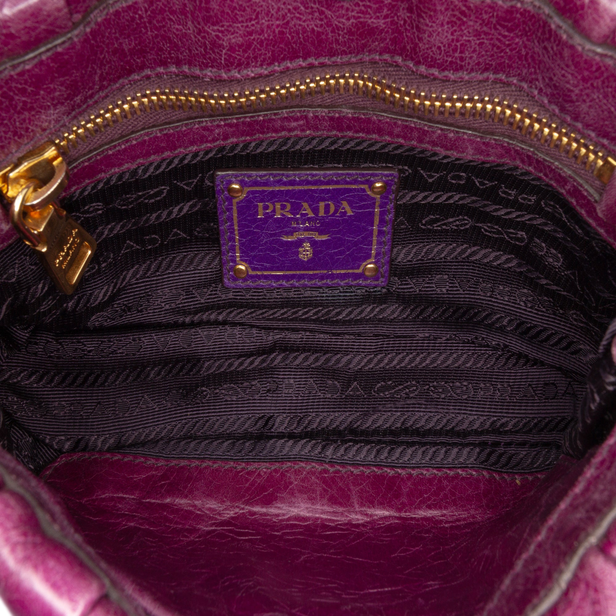 Mini Nappa Gaufre Satchel