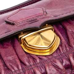 Mini Nappa Gaufre Satchel