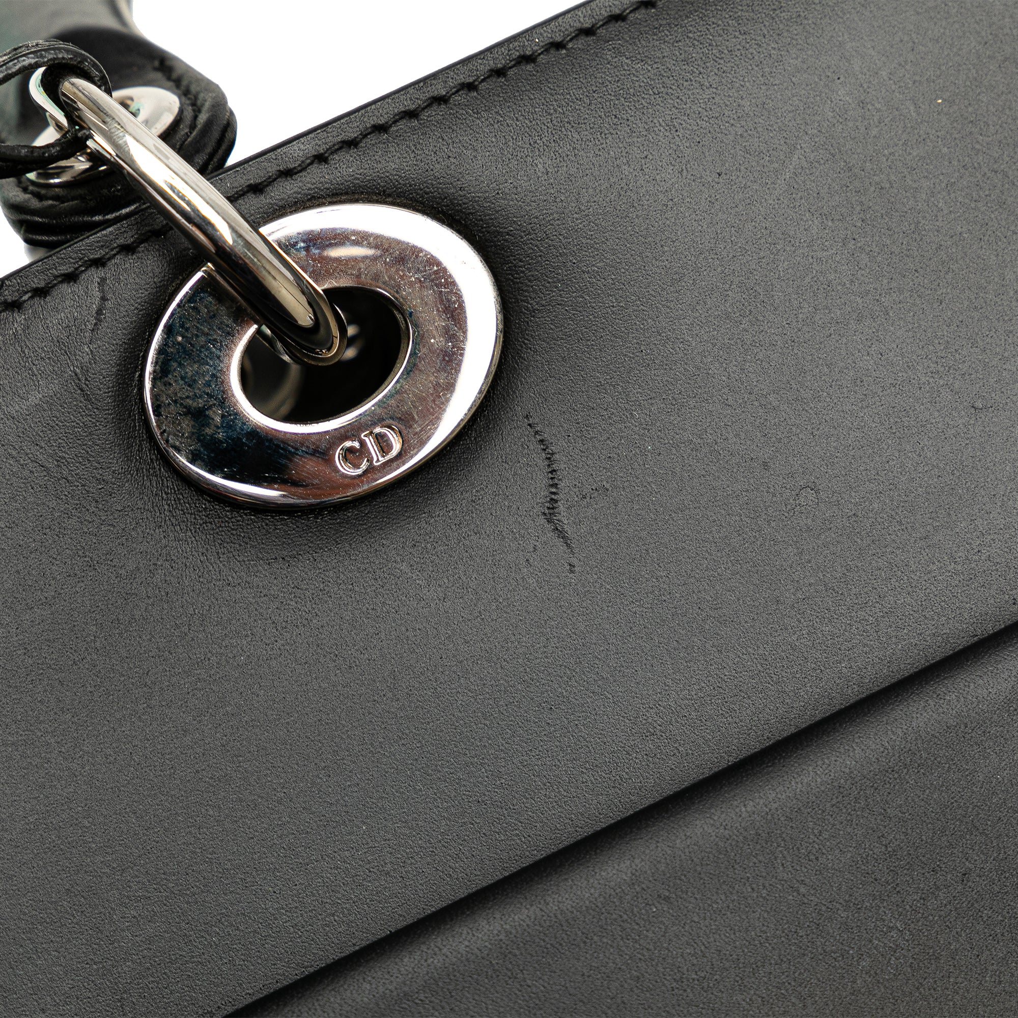 Large Calfskin Lady Dior Pocket Tote_9