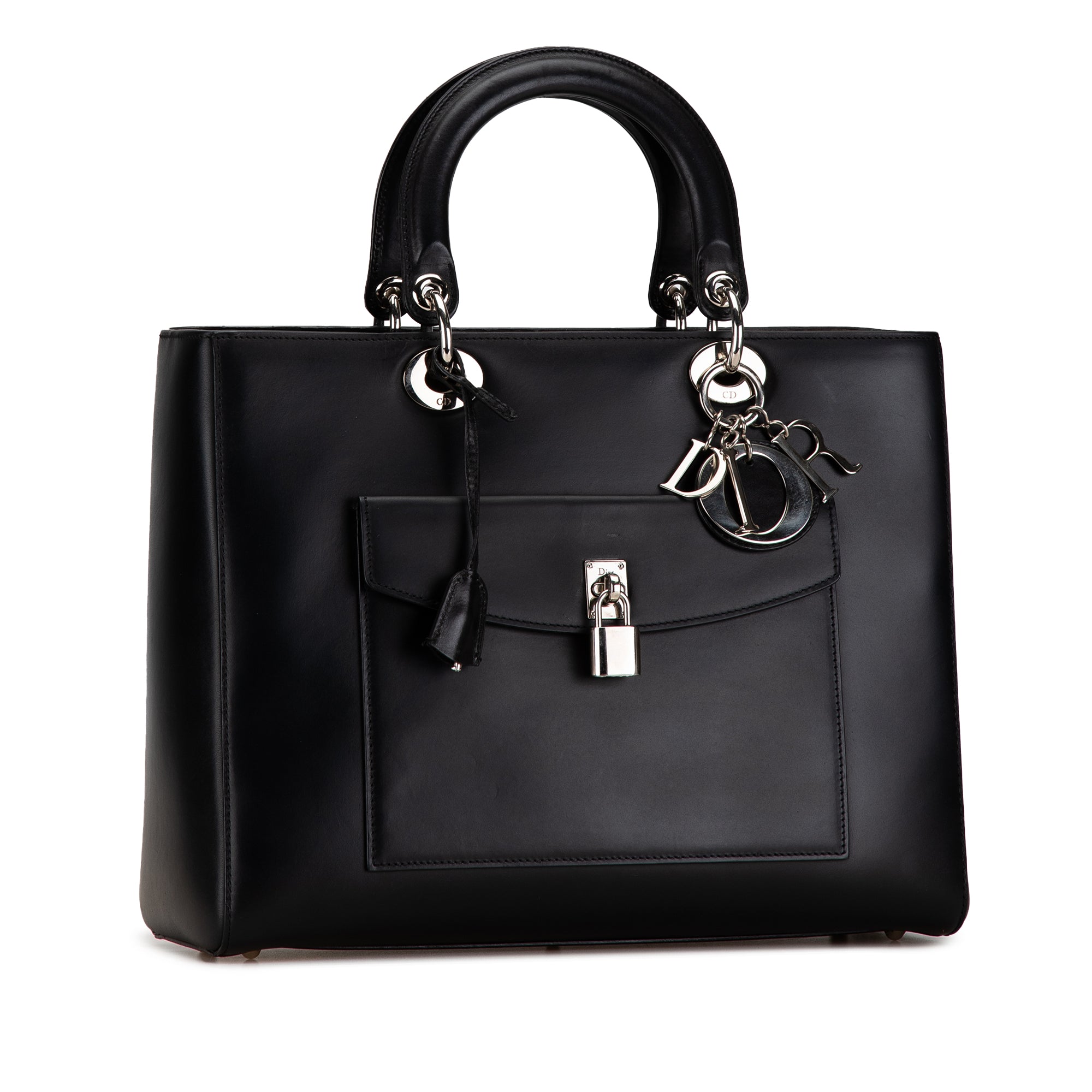 Large Calfskin Lady Dior Pocket Tote_1