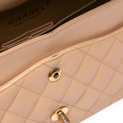 Medium Classic Caviar Double Flap