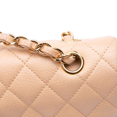 Medium Classic Caviar Double Flap