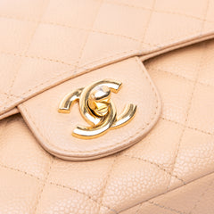 Medium Classic Caviar Double Flap