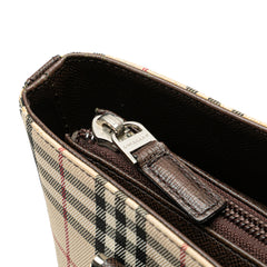 House Check Canvas Tote