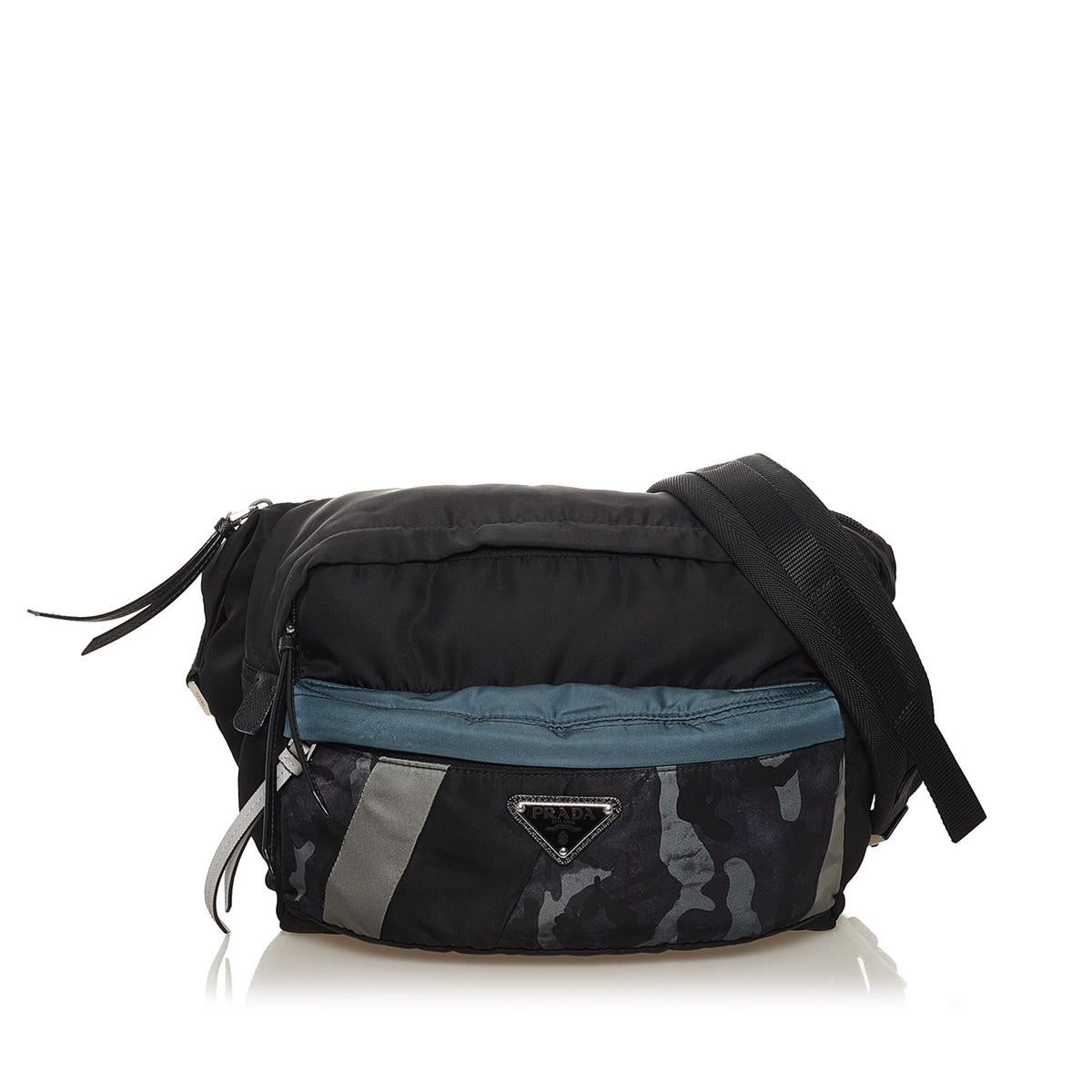 Camouflage Tessuto Belt Bag