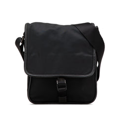 Tessuto Buckle Messenger Bag