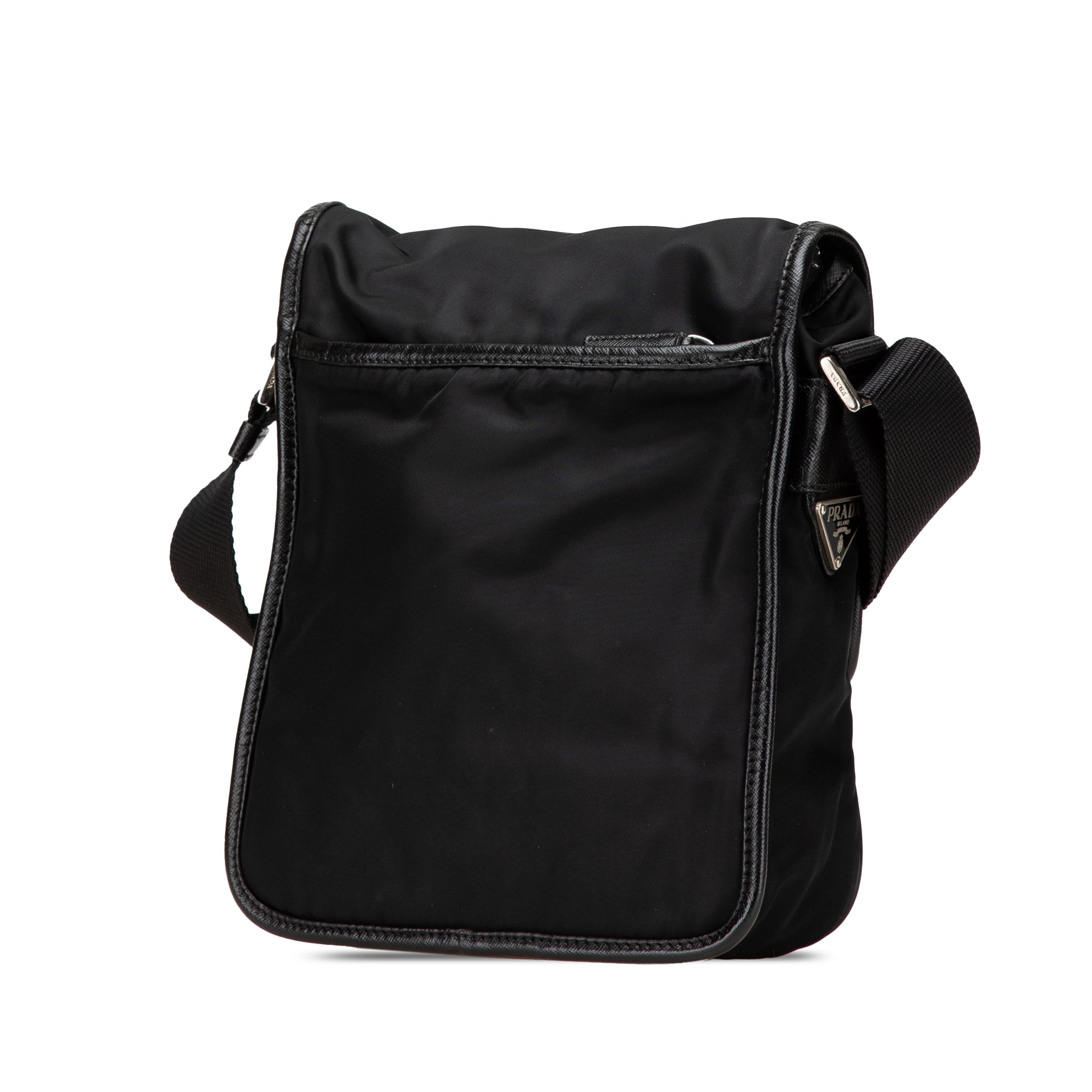 Tessuto Buckle Messenger Bag