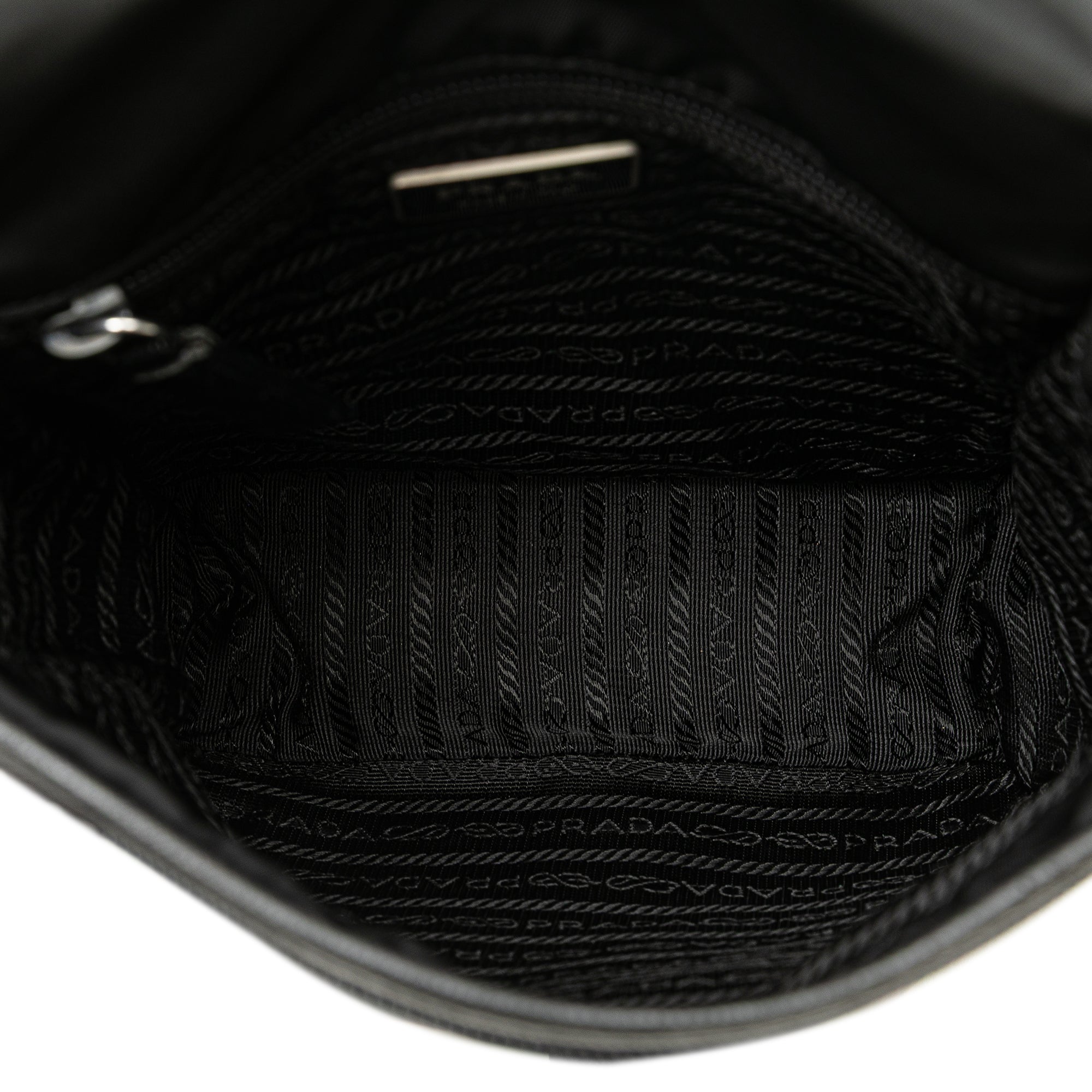 Tessuto Buckle Messenger Bag