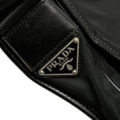Tessuto Buckle Messenger Bag