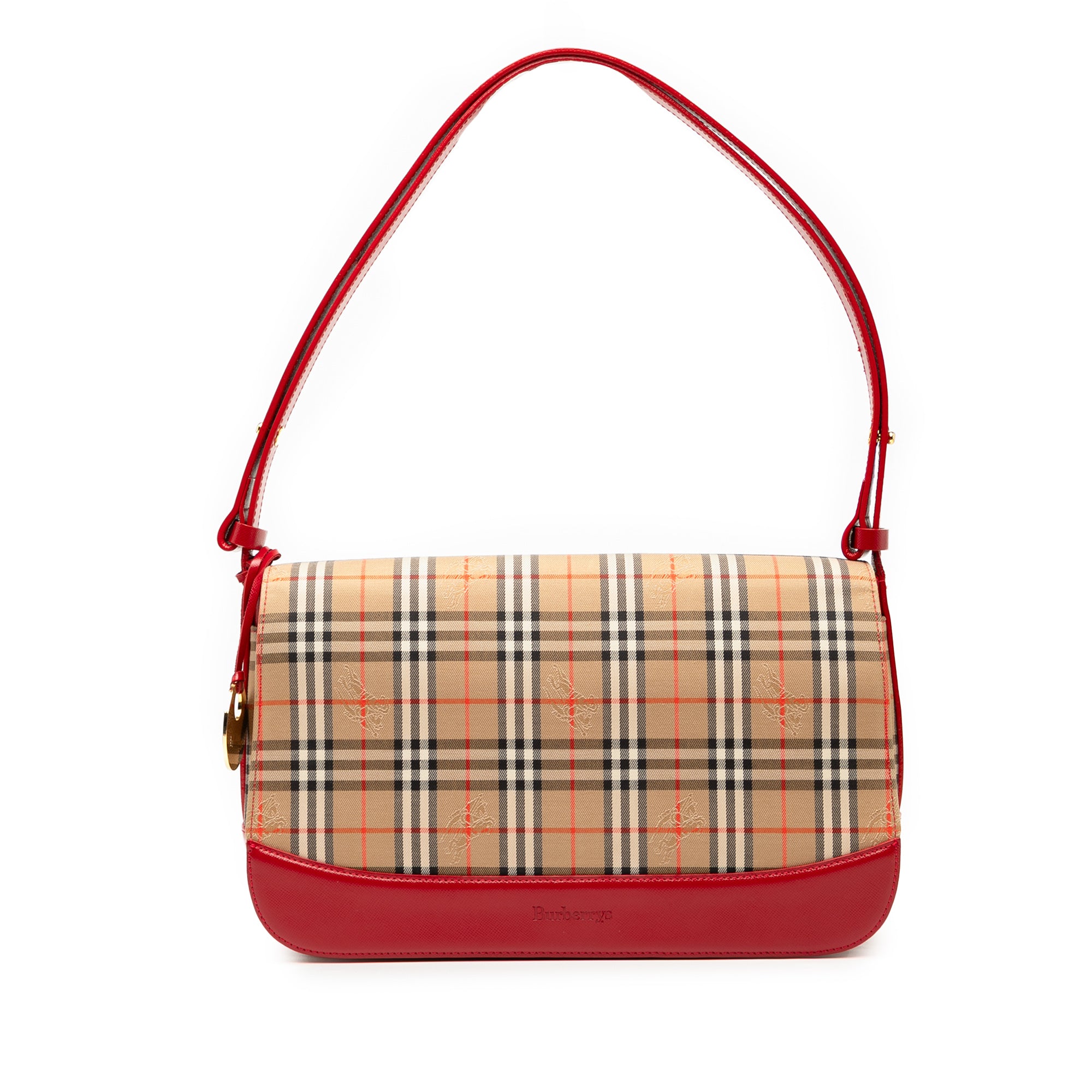 Haymarket Check Canvas Shoulder Bag