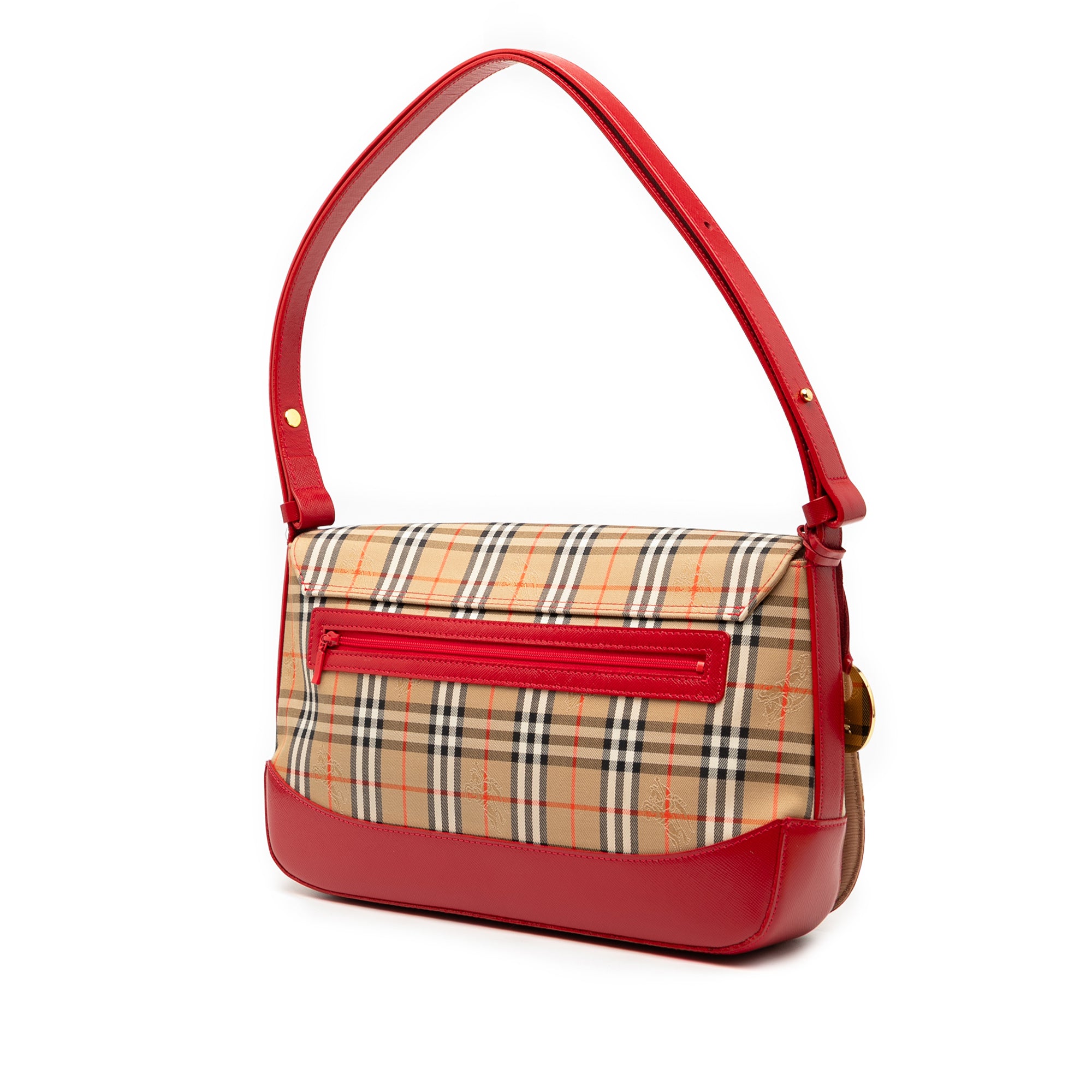 Haymarket Check Canvas Shoulder Bag