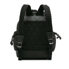 Leather-Trimmed Nylon Backpack_2