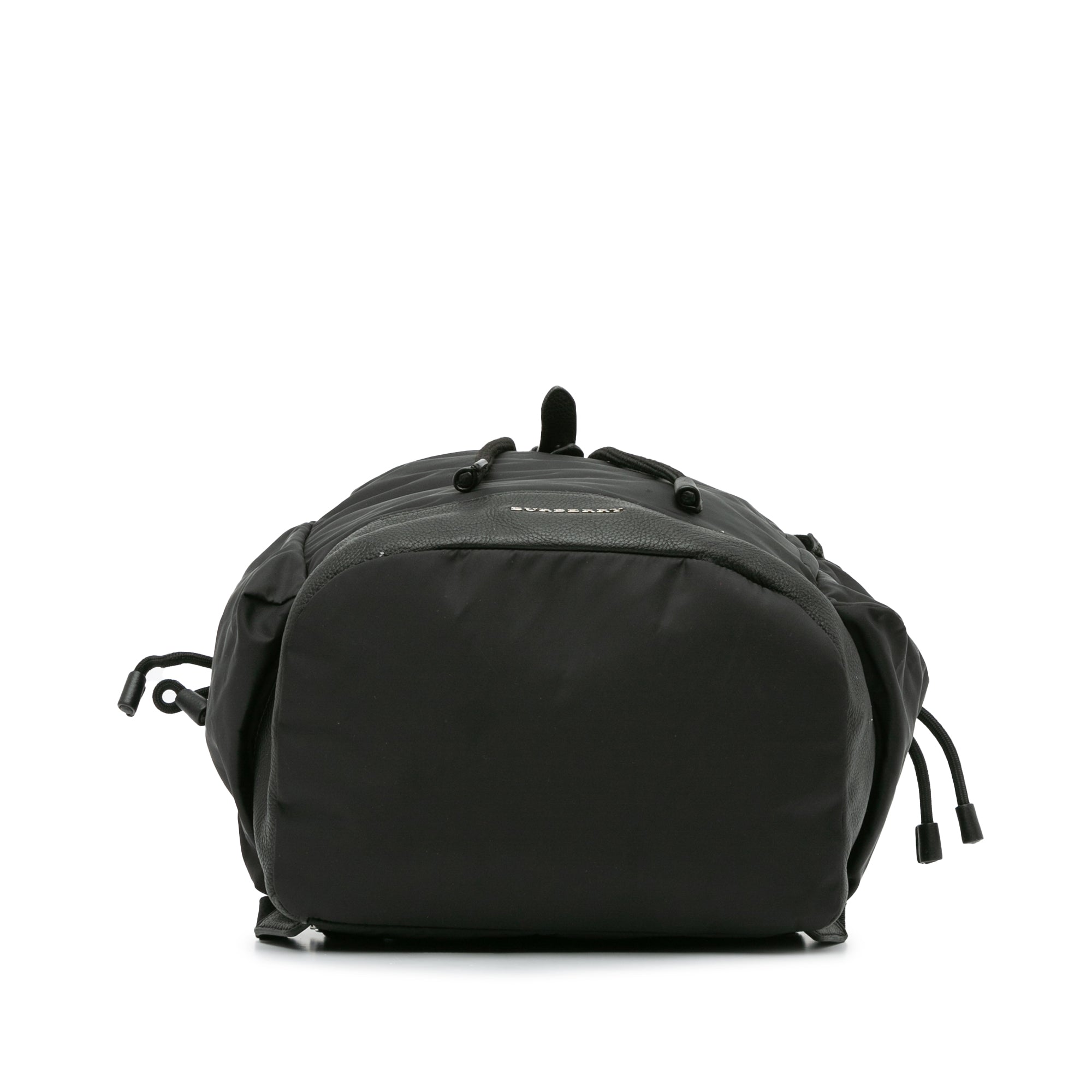 Leather-Trimmed Nylon Backpack_3