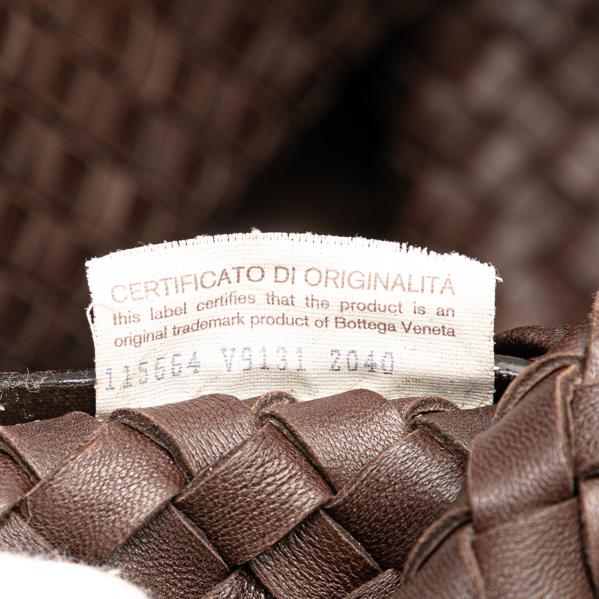 Medium Lambskin Intreccio Cabat Tote