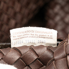Medium Lambskin Intreccio Cabat Tote