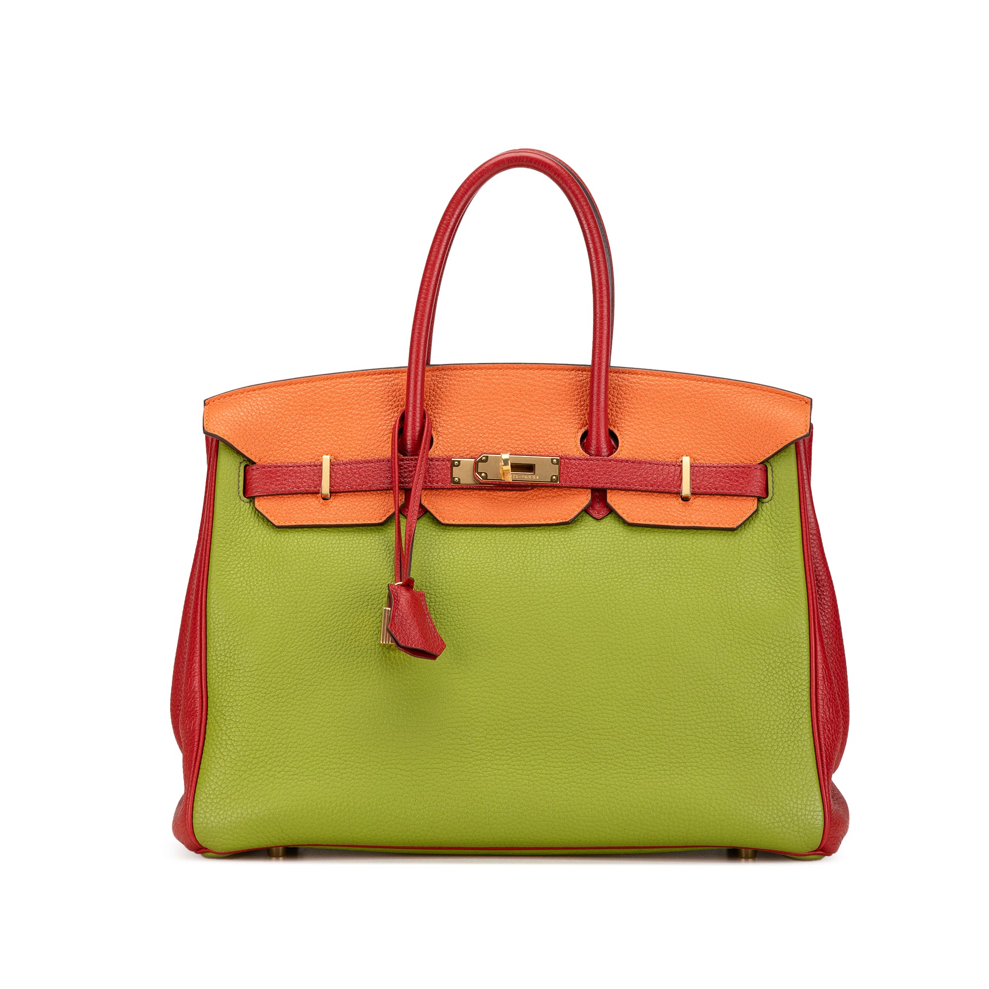 Special Order Tricolor Togo Birkin Retourne 35