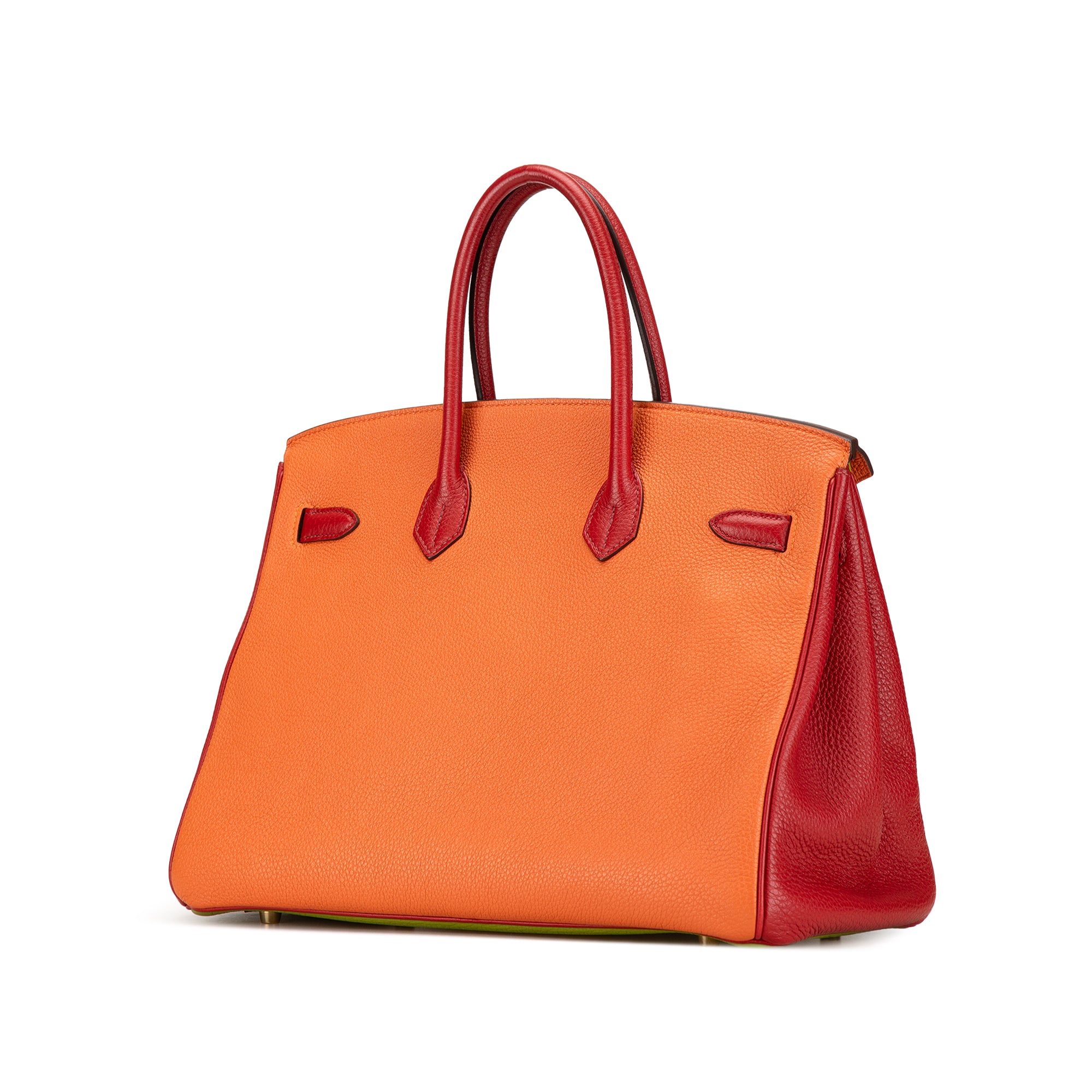 Special Order Tricolor Togo Birkin Retourne 35