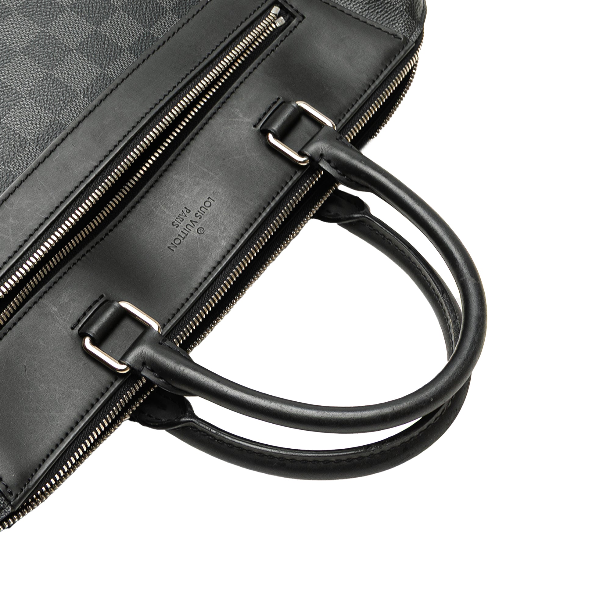 Damier Graphite Porte Documents Jour