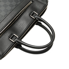 Damier Graphite Porte Documents Jour