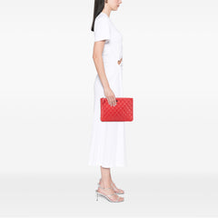 Medium Quilted Lambskin O Case Clutch