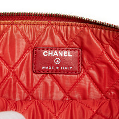 Medium Quilted Lambskin O Case Clutch