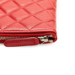 Medium Quilted Lambskin O Case Clutch