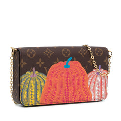 x Yayoi Kusama Monogram Pumpkins Pochette Felicie_1