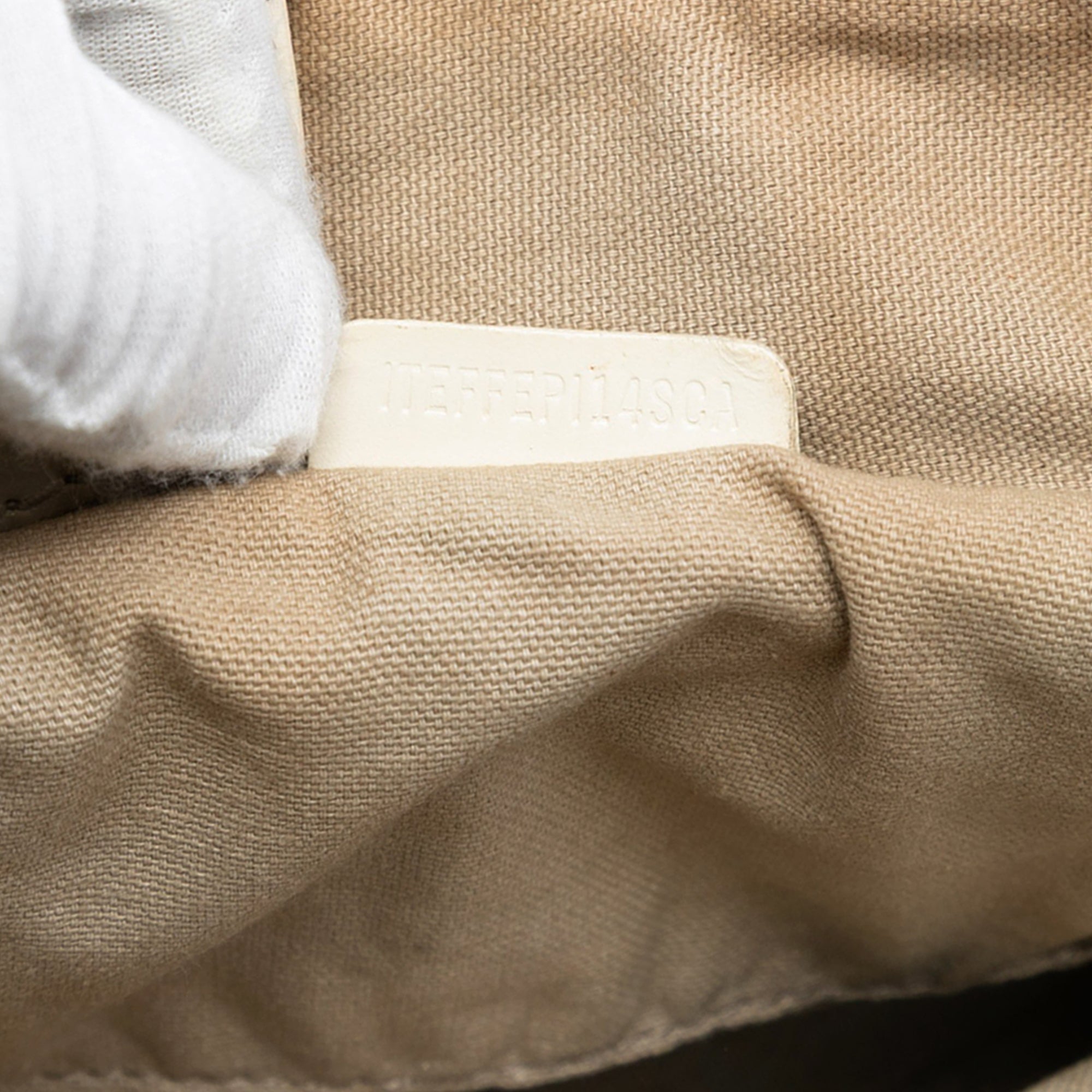 Supernova Check Painted Canvas Tote