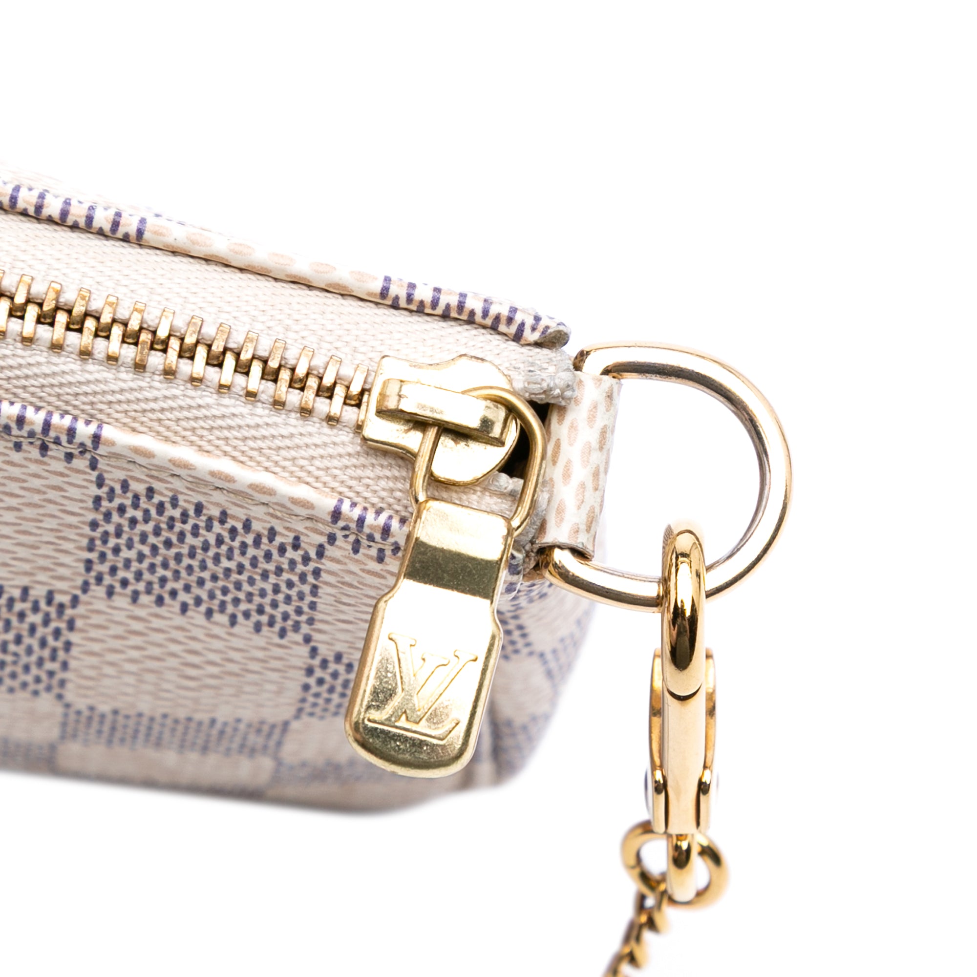 Damier Azur Mini Pochette Accessoires