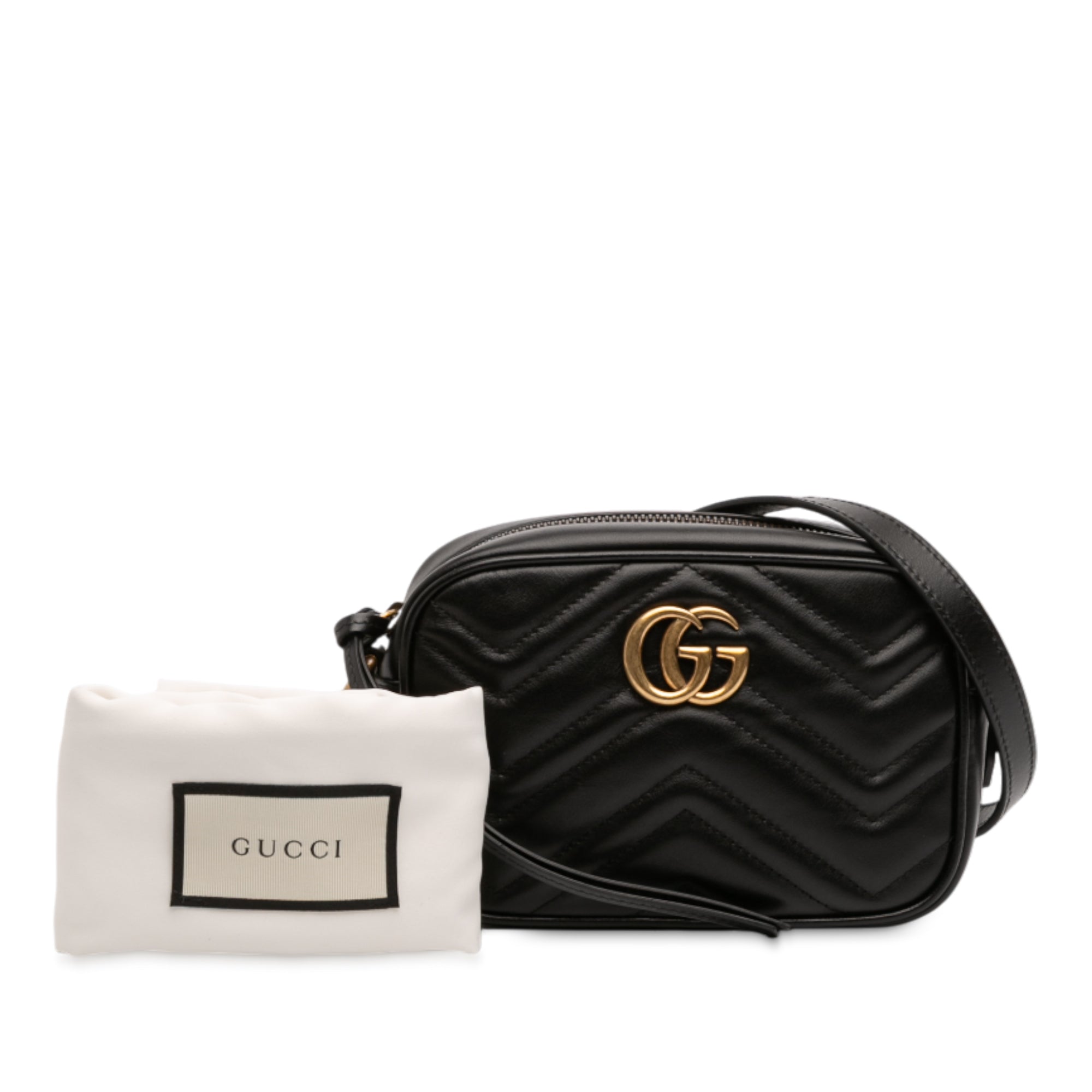 Mini GG Marmont Matelasse Leather Crossbody