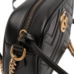 Mini GG Marmont Matelasse Leather Crossbody