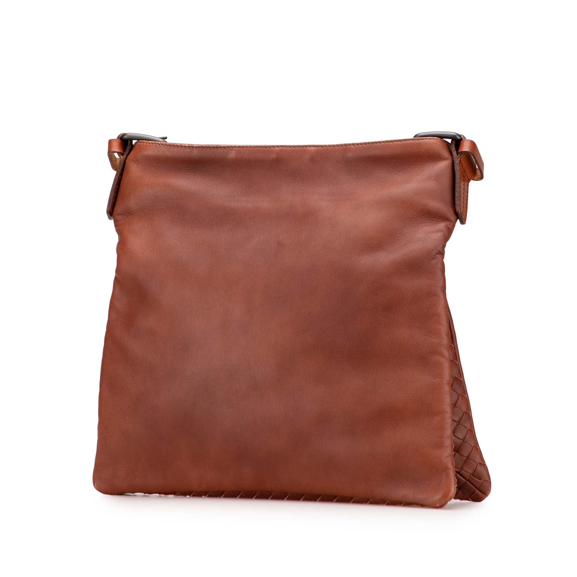 Intrecciato Trimmed Nappa Crossbody