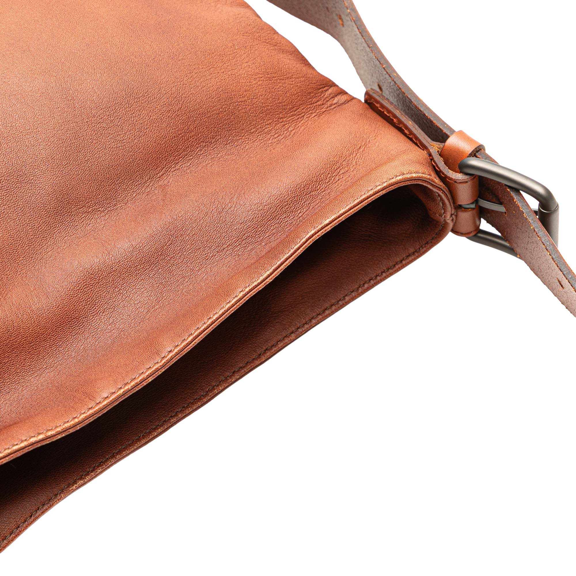 Intrecciato Trimmed Nappa Crossbody