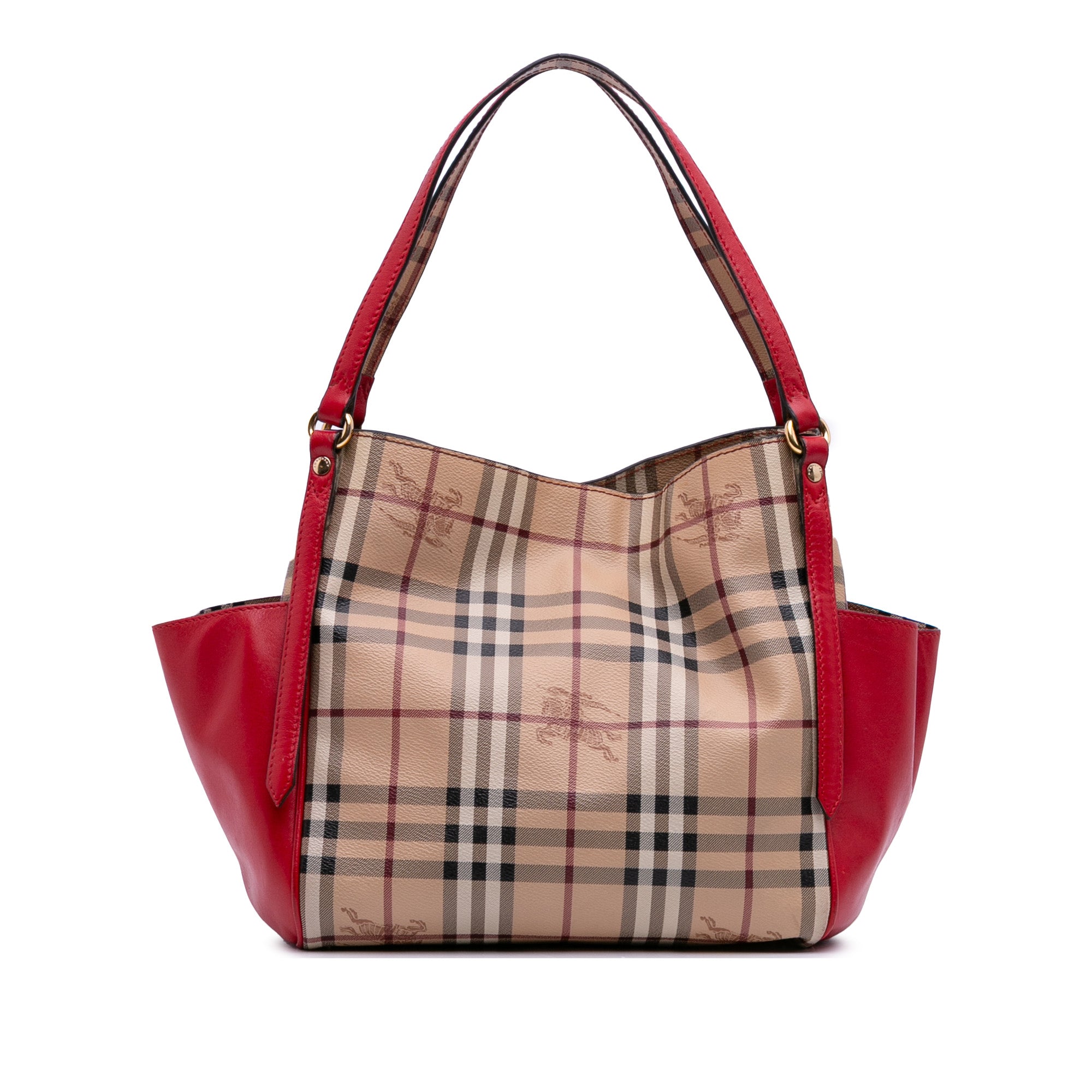 Small Haymarket Check Coated Canvas Canterbury Tote