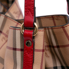 Small Haymarket Check Coated Canvas Canterbury Tote