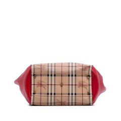 Small Haymarket Check Coated Canvas Canterbury Tote