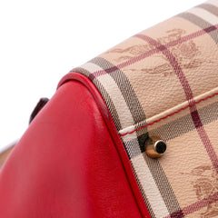Small Haymarket Check Coated Canvas Canterbury Tote